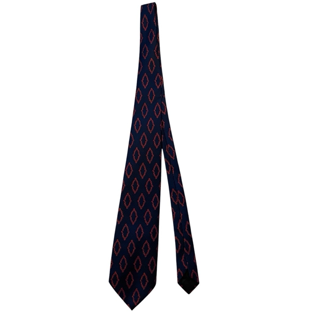 Vintage Designer Collection by Regal Red & Blue Neck Tie